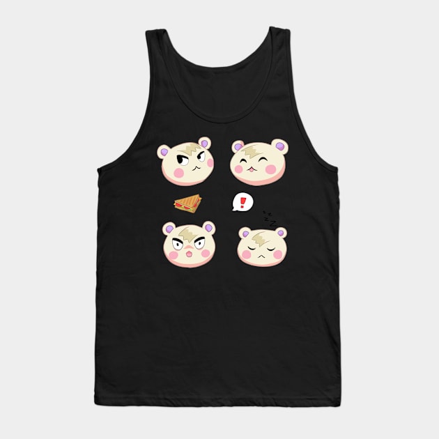 Marshal Emotes Pack Tank Top by lindepet